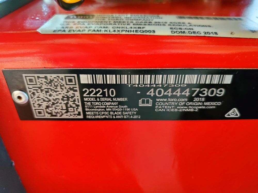
								2018 Toro Turfmaster 30 full									