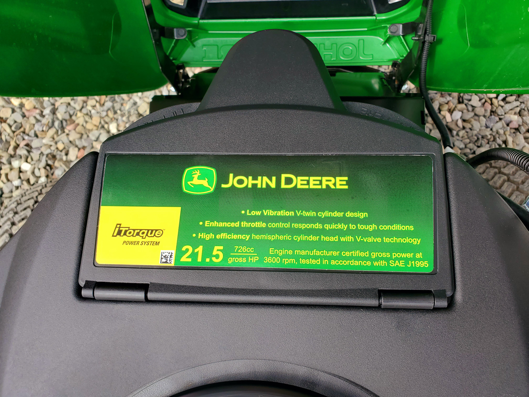 
								2025 John Deere X370 Lawn Tractor Riding Mower full									