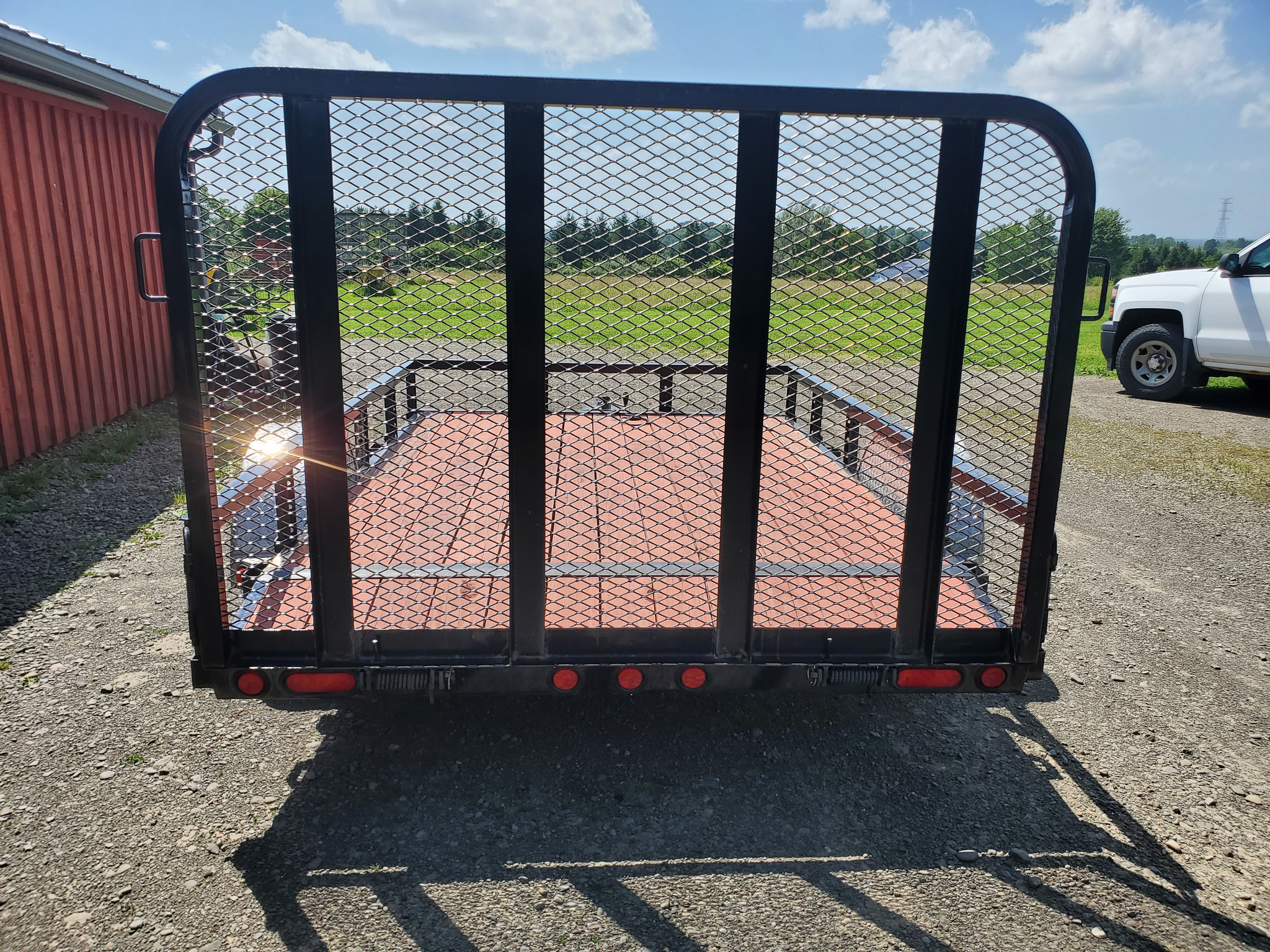 
								2023 PJ Trailers U7 77″x10′ Utility Trailer 3K# full									